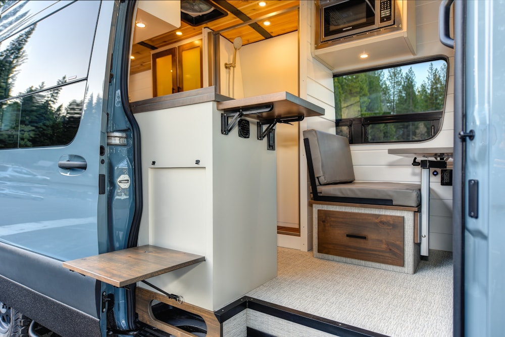 RV interior kitchen